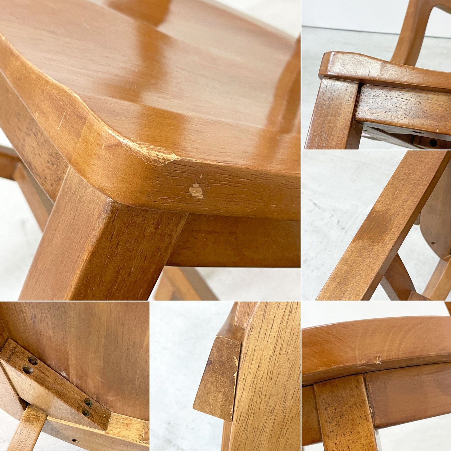 アクメファニチャー ACME Furniture バンクチェア BANK CHAIR ダイニングチェア ラバーウッド USビンテージスタイル 定価￥34,100- ●