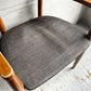 アクメファニチャー ACME Furniture トラッセル アームチェア TRESTLES ARM CHAIR ダイニングチェア ウォールナット ファブリックシート USビンテージスタイル 現状品 ♪