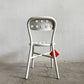 マジス MAGIS パイプチェア Pipe Chair ダイニングチェア パンチングシート アームなし ホワイト 屋外使用可 ジャスパー・モリソン 未使用品 定価￥90,200- 〓