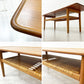 アンドレアスタック Andreas Tuck AT10 チーク材×オーク材 コーヒーテーブル ローテーブル ハンス J.ウェグナー Hans J. Wegner デンマークビンテージ 北欧 ●