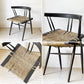 ジョージ・ナカシマ George Nakashima グラスシートチェア GRASS SEATED CHAIR ローズウッド材（シッソ）インド NID 60`s ビンテージ ★