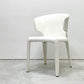 カッシーナ Cassina オラ 367 HOLA アームチェア 本革 フルレザー ホワイト ハンス・ウェッツスタイン 定価￥374,000- A ●