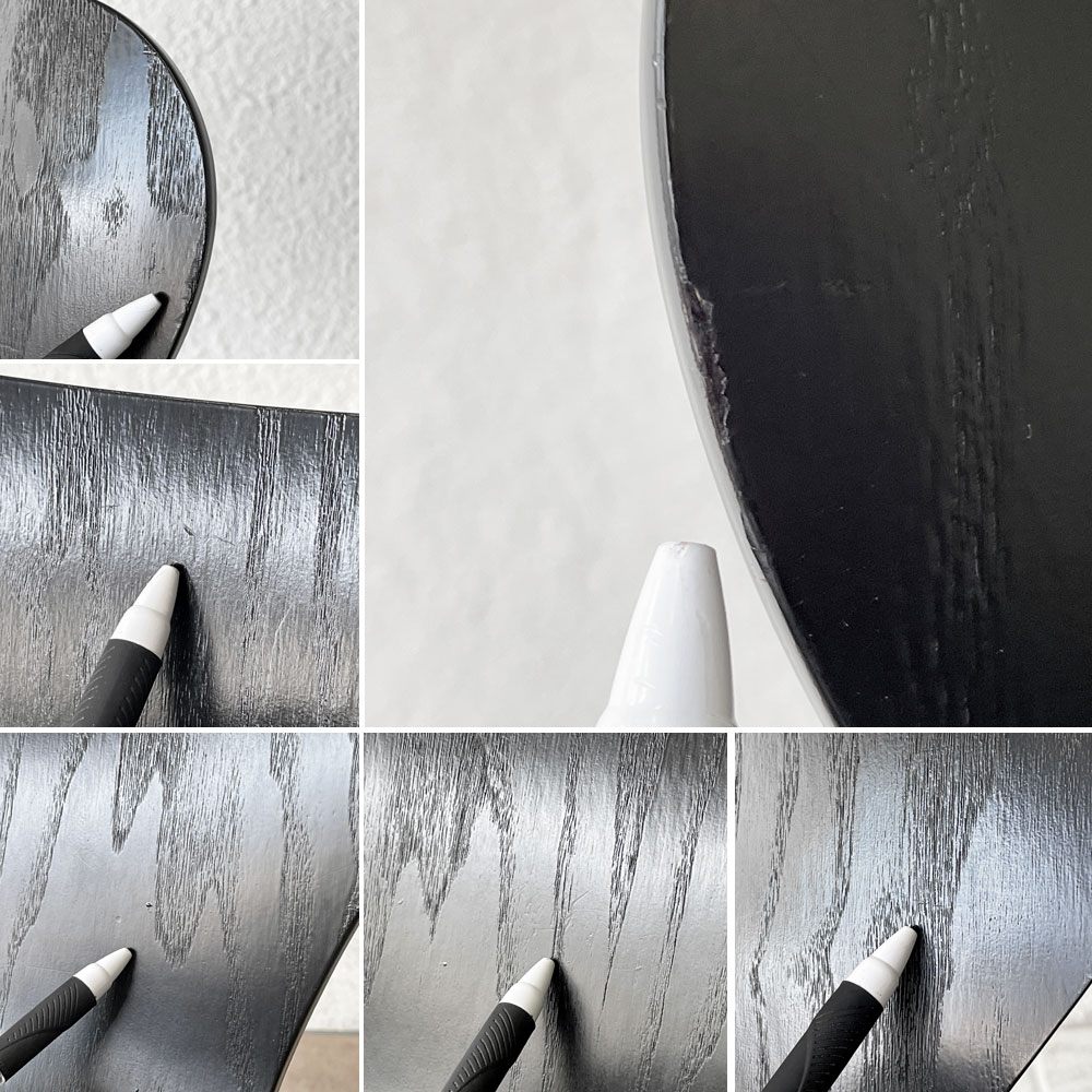 フリッツハンセン Fritz Hansen セブンチェア ダイニングチェア カラードアッシュ ブラック アルネ・ヤコブセン 北欧 デンマーク 定価￥76,780- A ◇