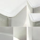 タッパーウェア Tupperware マルチオーガナイザー ワイド ドロップダウンドア グレー×ホワイト ●