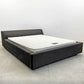 タイムアンドスタイル TIME & STYLE クリスティーヌ Christine クイーンサイズ ベッドフレーム + マットレスセット ASLEEP Fine Revo Super Flex Fit MX 総定価約58万円 〓