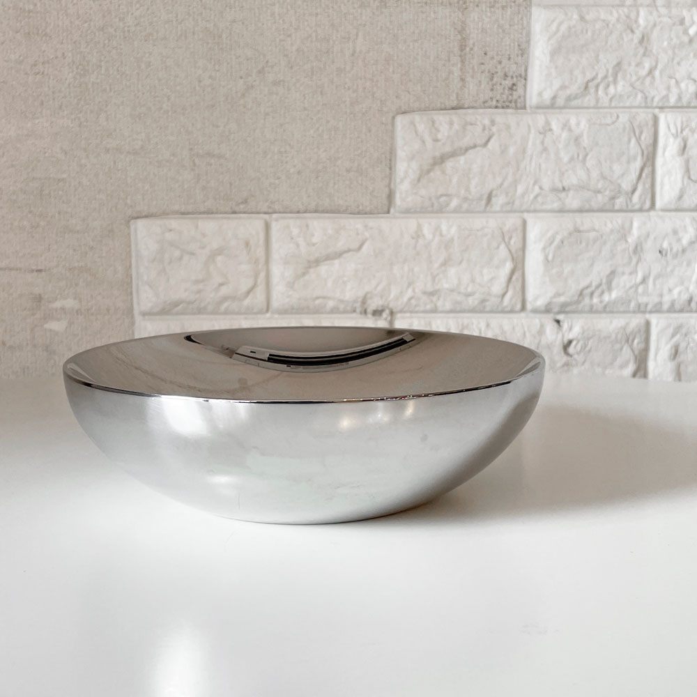 アレッシィ ALESSI ダブルウォールボウル DOUBLE 20cm ドナート・ダビーノ＆パオロ・ロマッツィ ステンレススチール イタリア ◎