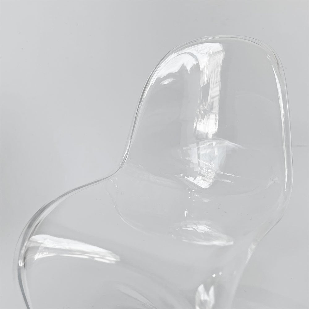 ヴィトラ デザインミュージアム Vitra Design Museum ミニチュアコレクション パントンチェア 1/6スケール 限定カラー クリア 廃盤 ★