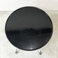 ダルトン DULTON X4 table X4テーブル カフェテーブル サイドテーブル ラウンド スチール クロームメッキ ブラック 折りたたみ式 インダストリアル 廃番 ●