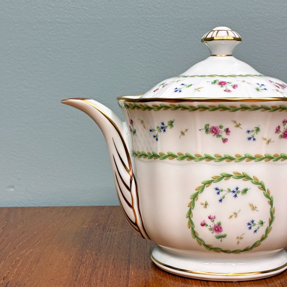 ベルナルド BERNARDAUD アルトワ Artois ティーポット H17.5cm リモージュ焼き フランス ◎