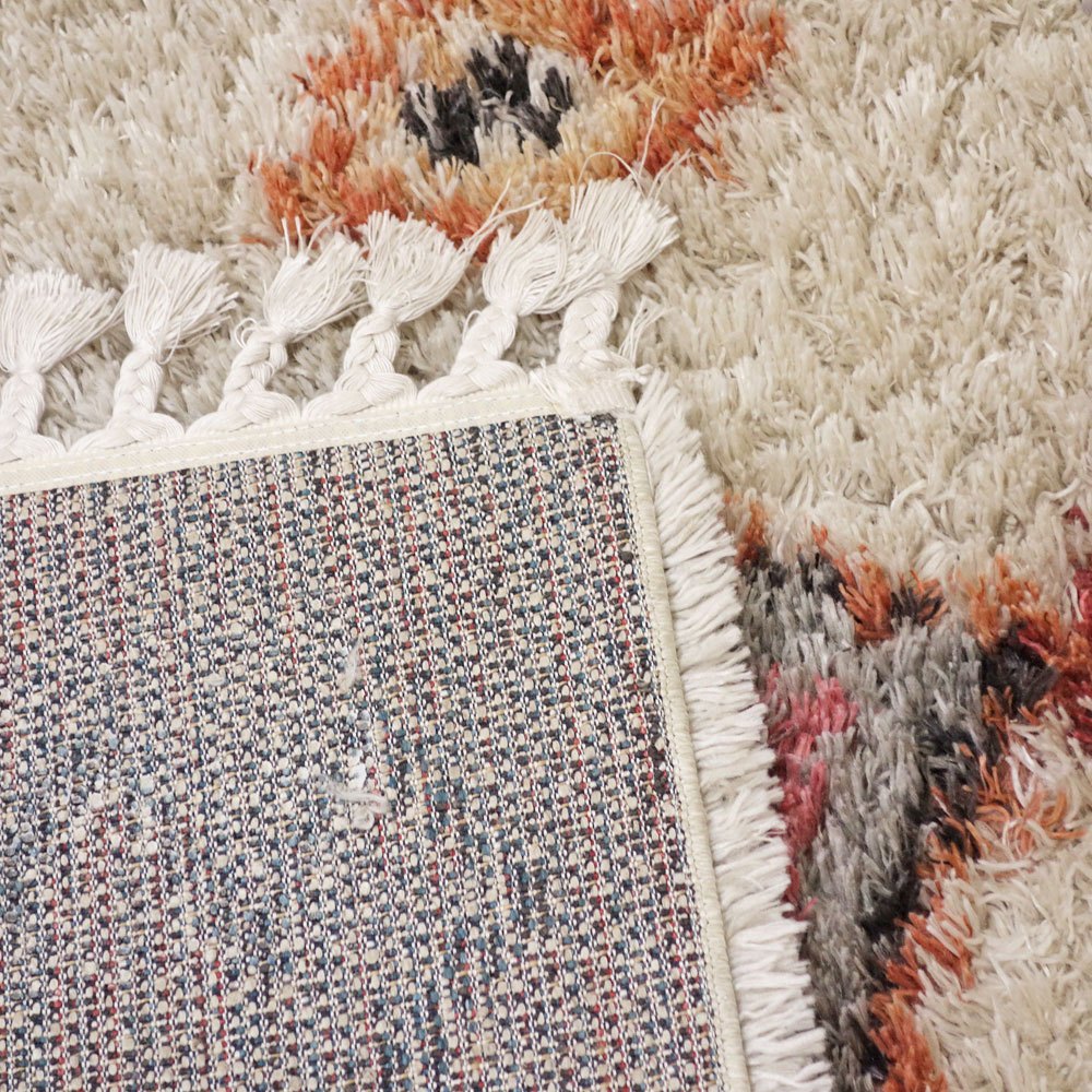 かなでもの KANADEMONO ラグマット Playful Diamond Azilal Rug 121x189cm ●