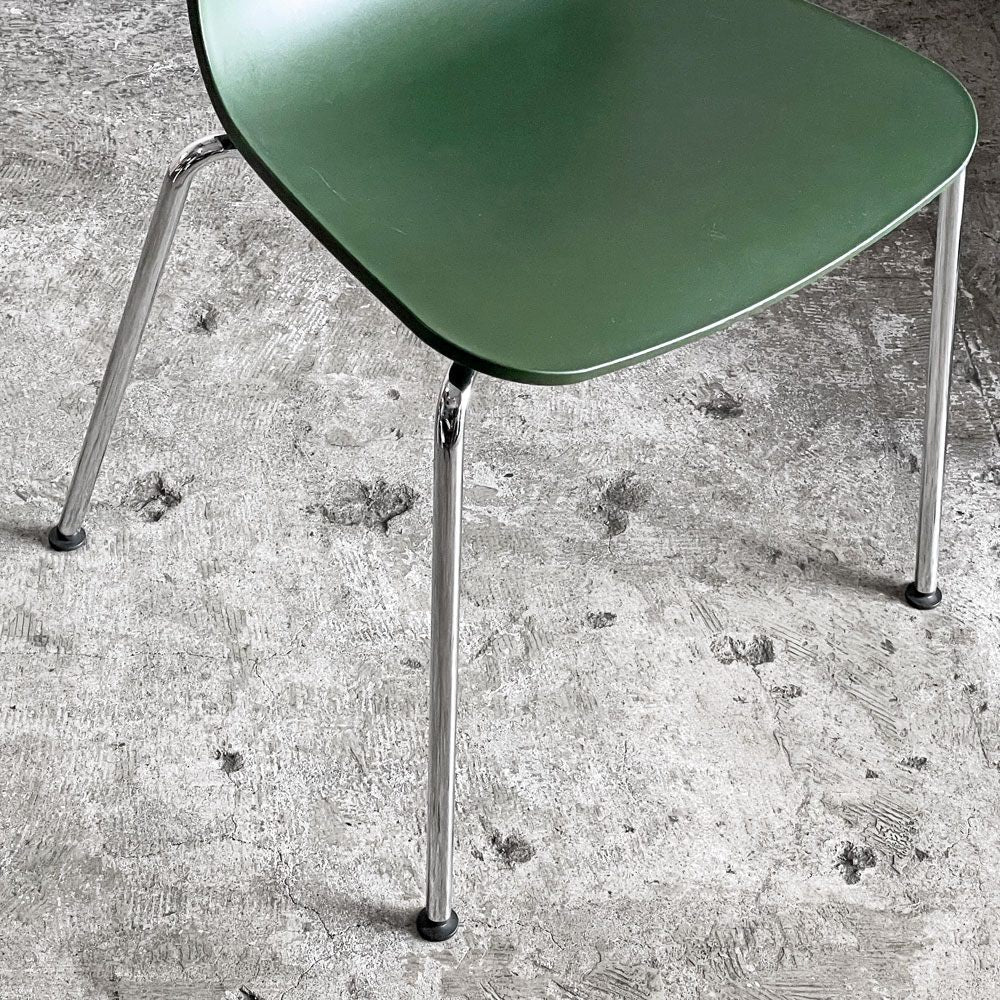 ヴィトラ vitra ハルチューブ HAL Tube サイドチェア ダイニングチェア スタッキング グリーン ジャスパー・モリソン C ■