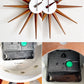 ヴィトラ vitra サンバーストクロック Sunburst Clock ウォールクロック 掛時計 ウォールナット ジョージネルソン George Nelson ミッドセンチュリー Φ47cm ■