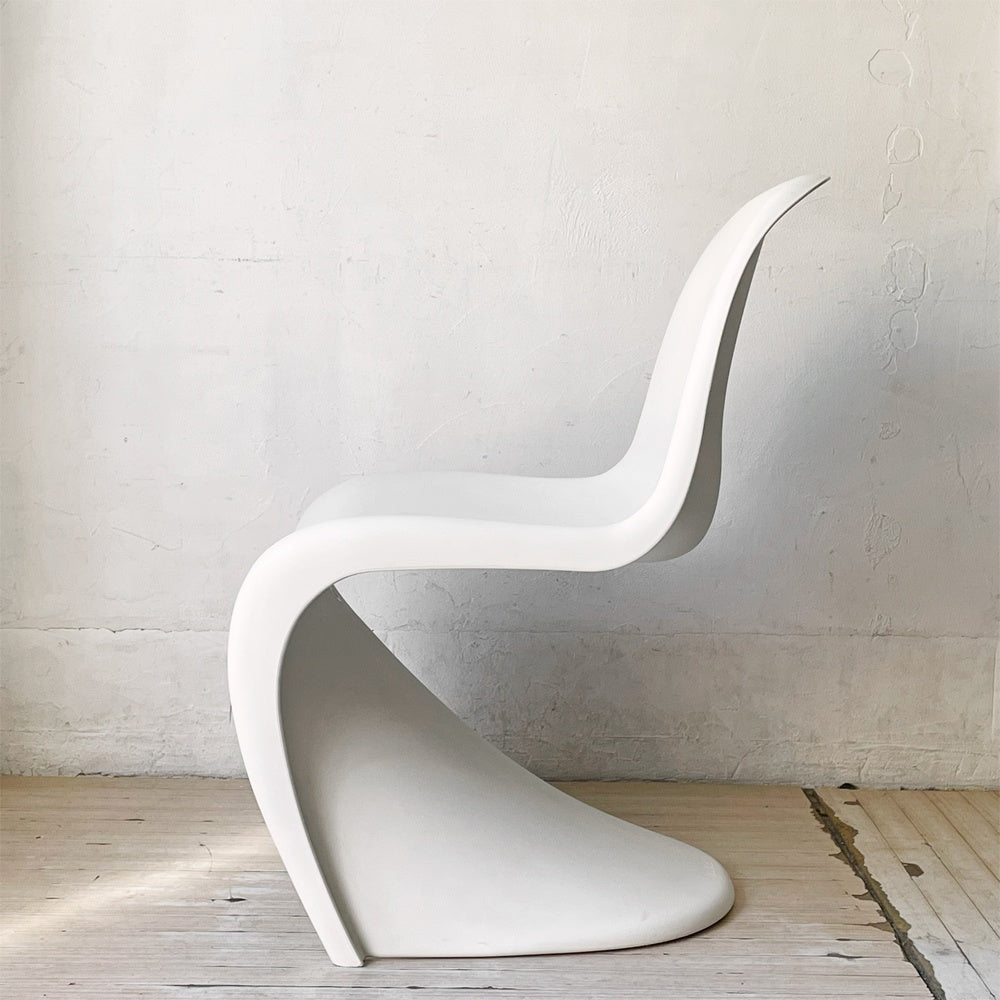 ヴィトラ vitra パントンチェア ダイニングチェア スタッキングチェア ホワイト ヴェルナー・パントン Panton ミッドセンチュリー スペースエイジ ★