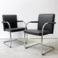 ヴィトラ vitra ビザソフト Visasoft アームチェア ミーティングチェア カンティレバー 本革 アントニオ・チッテリオ モダンデザイン A ●