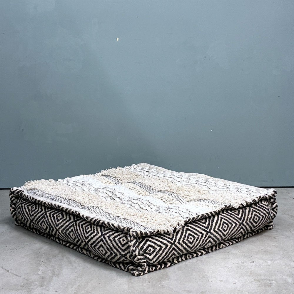 アデペシュ a.depeche ブロック マルチ ザブ オットマン block multi zabu ottoman ジオ グレー GEO gray 定価￥29,700- ◎