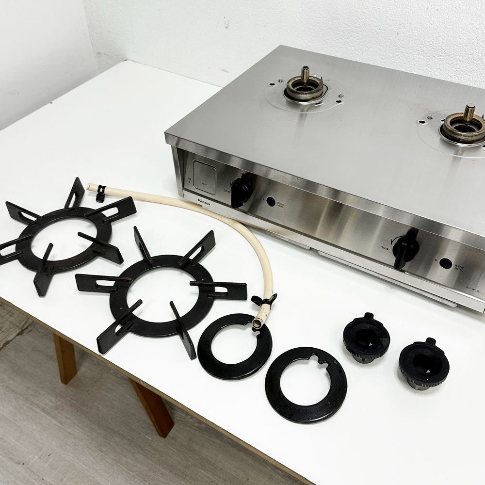 リンナイ Rinnai バーモ Vamo ガステーブルコンロ ET21-2STSY ガス台 ステンレスボディ 都市ガス ●