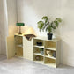 モンタナ MONTANA システムシェルフユニット SYSTEM SHELF UNIT 3ユニット アイボリー アジャスター付き キャビネット 木製扉＆ラック＆ベース デンマーク 北欧モダン ★