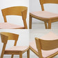 ムート muuto カバーサイドチェア Cover Side Chair ダイニングチェア スタッキング オーク材 布座 クヴァドラ生地 トーマス・ベンゼン ピンク B ●