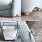 イデー IDEE ミニミラーアームチェア MINI MILLER ARM CHAIR パーソナルチェア シングルソファ ファブリック ブルーグレー ■