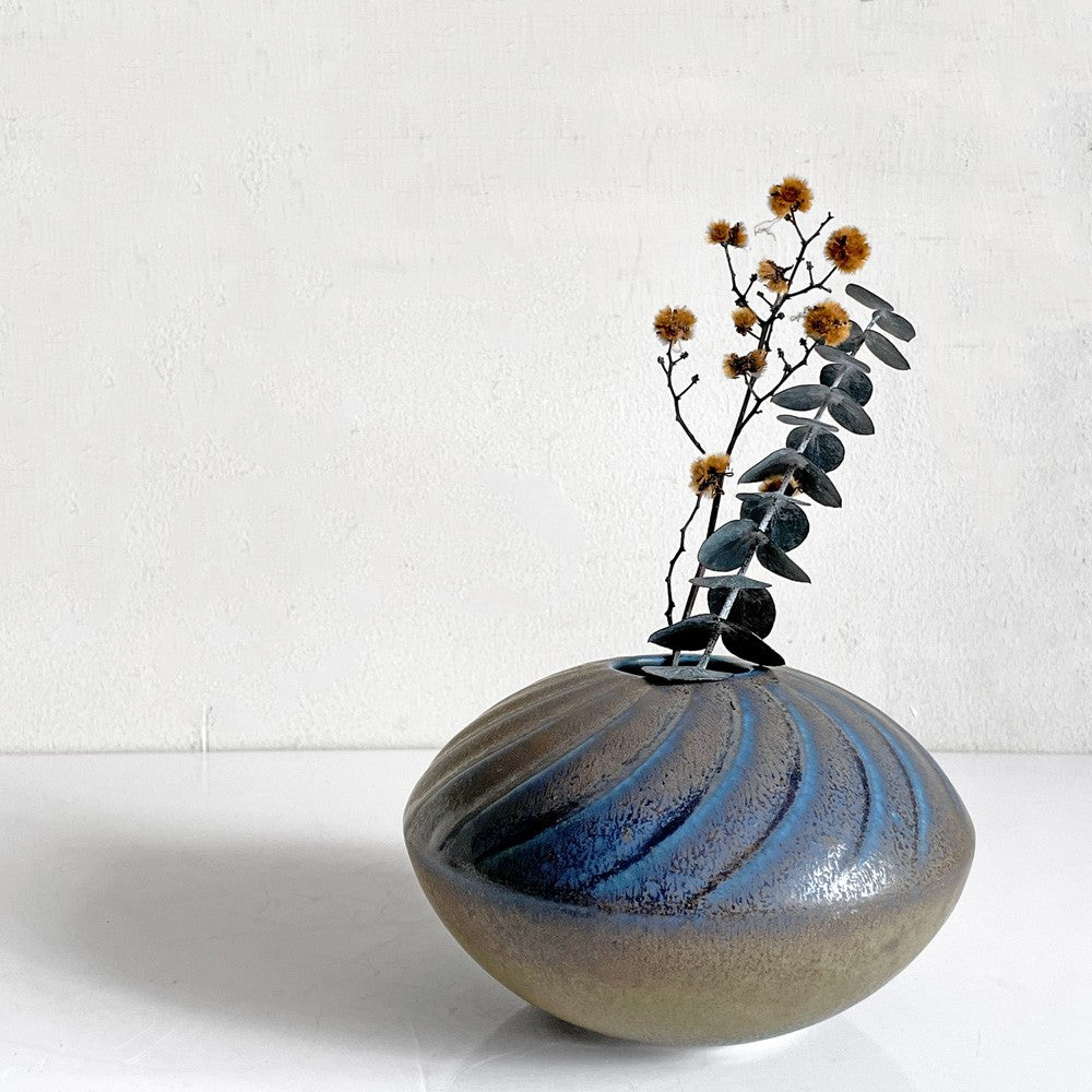 グスタフスベリ GUSTAVSBERG KAPA フラワーベース 花器 ヴィルヘルム・コーゲ Wilhelm Kage スウェーデン ビンテージ 北欧雑貨 ■