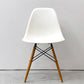 ヴィトラ vitra サイドシェルチェア ポリプロピレン製 ホワイト ドゥエルレッグ DSW C&R イームズ ミッドセンチュリー ●