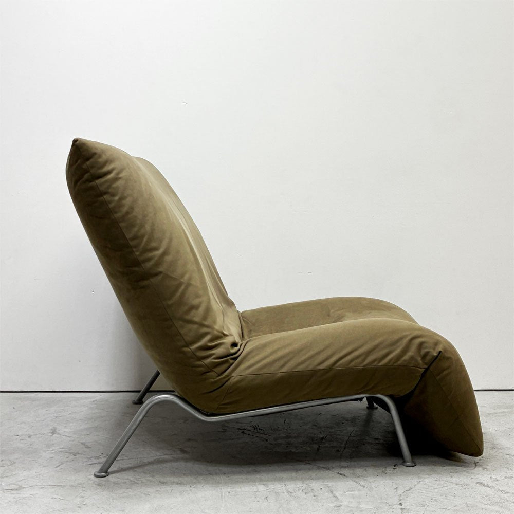 リーンロゼ ligne roset イージーカラン EASY CALIN 1P 1シーターソファ 1Pソファ カバーリング リクライニング ブラウン系カラー パスカル・ムールグ PASCAL MOURGUE ●