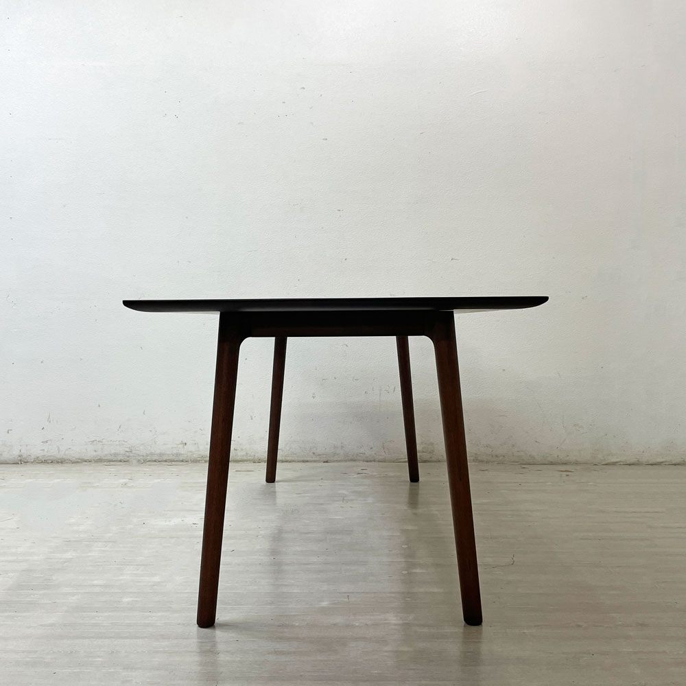 アクタス ACTUS ホースシュー HORSE SHOE ダイニングテーブル マホガニー無垢集成材 W180cm ハンス・サンガイン・ヤコブセン 定価￥256,300- ●