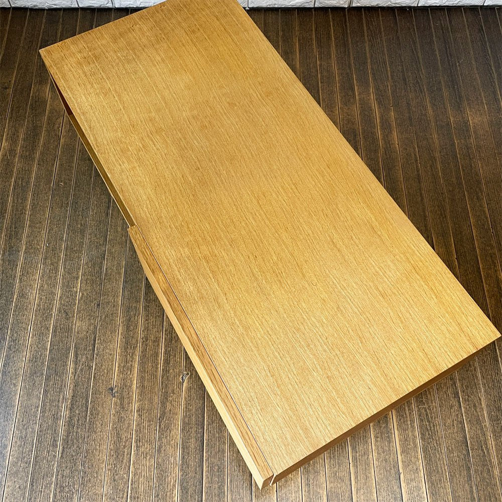 ウニコ unico コルソ CORSO オーク材 AVボード ローボード 抽斗1杯 W100cm 廃番 ◎
