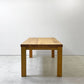 トラックファニチャー TRUCK FURNITURE OAK TABLE ダイニングテーブル ホワイトオーク無垢材 W200cm 定価約¥484,000 - ●