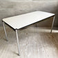 USMハラー USM Haller モジュラーファニチャー ハラーテーブル ワーキングデスク W150cm アジャスター パールグレーラミネート(ホワイト) 高さ調整機能付き スイス ♪