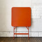 フェルモブ Fermob ビストロ BISTRO スクエアテーブル SQUARE TABLE 57 ガーデンテーブル キャンディオレンジ 折りたたみ フランス 廃番カラー ◎