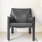 カッシーナ Cassina 414 CAB キャブチェア ラウンジチェア アームチェア 1シーター 本革 マリオ・ベリーニ 参考価格約65万 ★