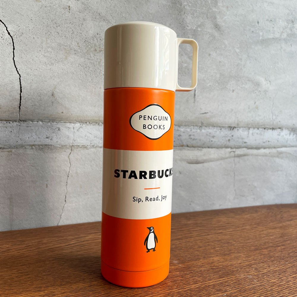 スターバックス Starbucks × ペンギンブックス Penguin Books FEJ魔法瓶 タンブラー 水筒 500ml 韓国限定 サーモス製 ♪