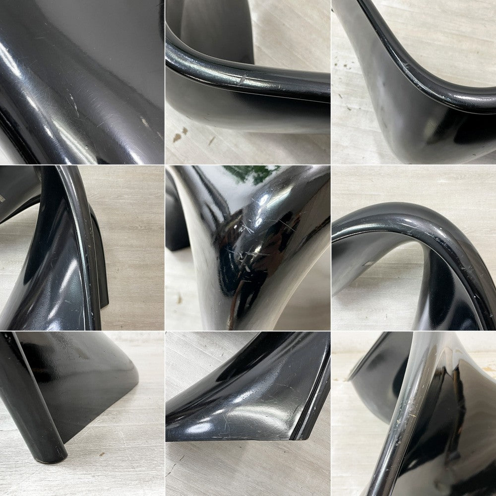 ヴィトラ vitra パントンチェア ビンテージ ヴェルナーパントン Verner Panton FRP製 1984年製 スペースエイジ ミッドセンチュリー A ●