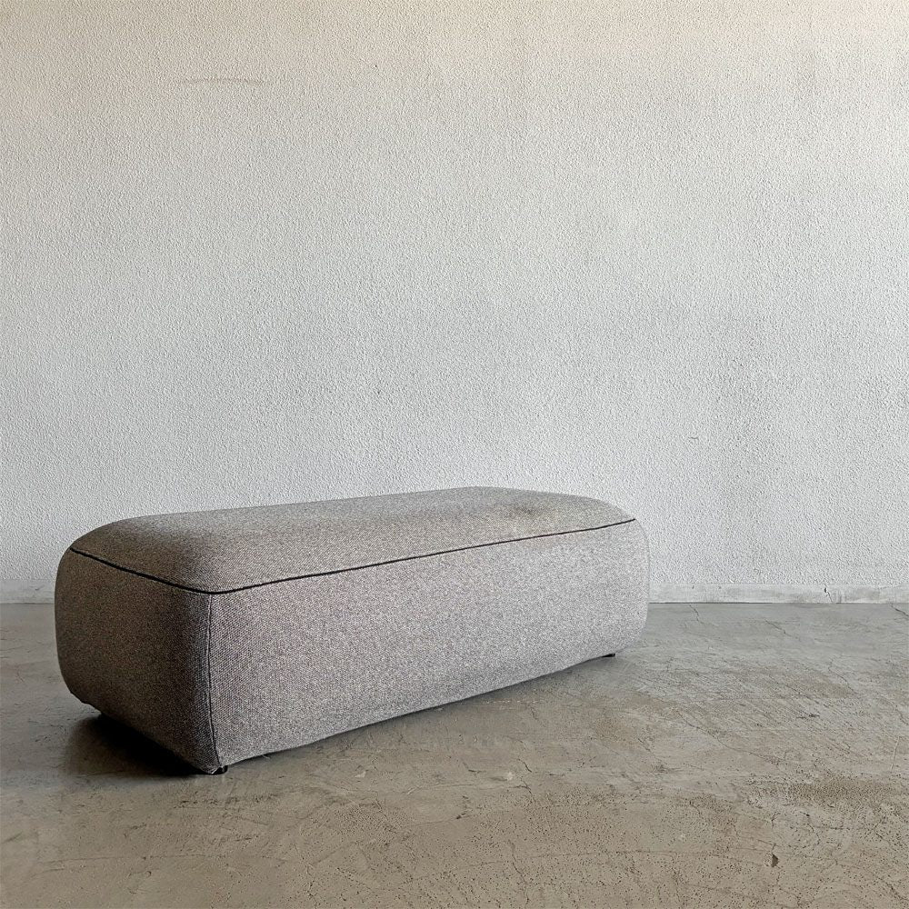 カッシーナイクスシー Cassina ixc. フォロ FORO システムソファ S2 2人掛けシート ファブリック グレー系 W129cm フランチェスコ・ロタ 定価￥248,600-以上 〓