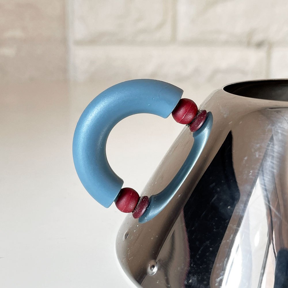 アレッシィ ALESSI 9096 クリーマー マイケル・グレイブス Michael Graves ステンレススチール プラスチック W12cm イタリア ◎