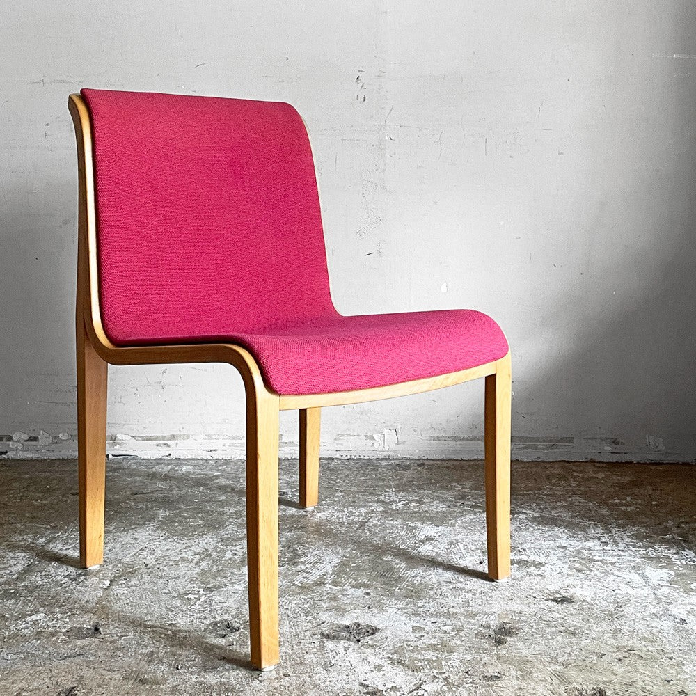 ノル Knoll 1305 アームレスチェア サイドチェア ダイニングチェア プライウッド ビル・ステファン Bill Stephens ビンテージ ミッドセンチュリー 現状品 ■