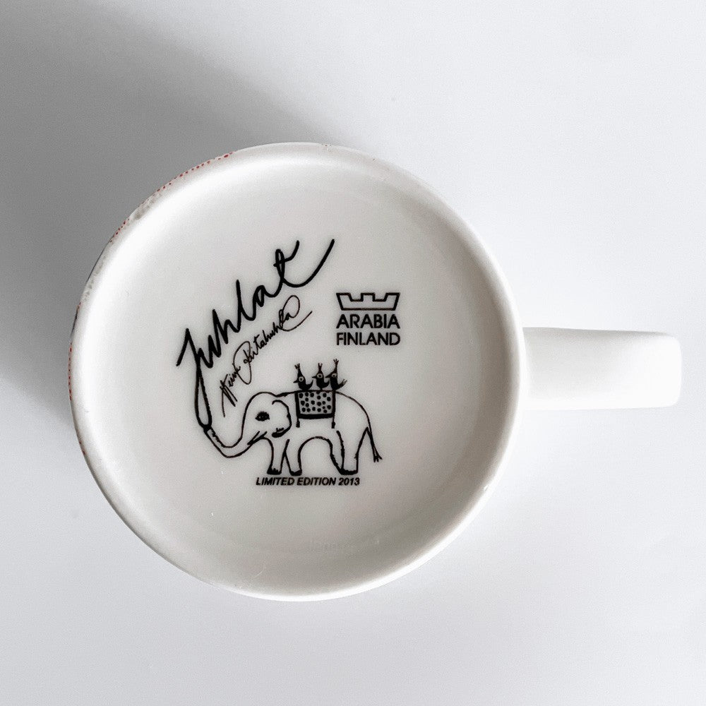 アラビア ARABIA ユフラトゥ Juhlat マグカップ 2015年 福岡イッタラショップ オープン記念限定 ヘイニリータフフタ 北欧食器 ■