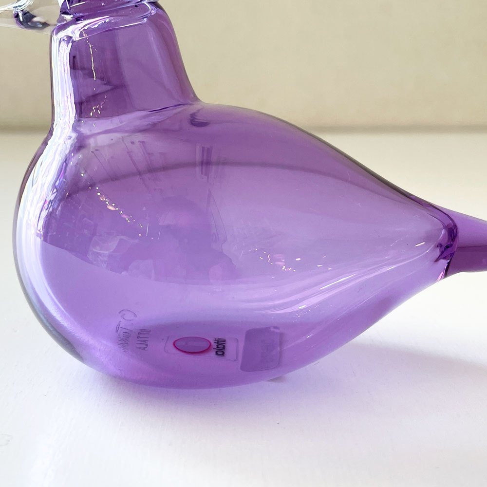 イッタラ iittala バーズバイトイッカ Birds by Toikka リトルターン Little tern コアジサシ アメジスト scope別注カラー 箱付 オイバ・トイッカ イッタラバード 廃番 ◎