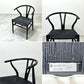 カールハンセン＆サン Carl Hansen & Son CH24 Yチェア 日本仕様サイズ ブラックラッカー×ブラックペーパーコード ハンス・J・ウェグナー ビーチ材 A ●