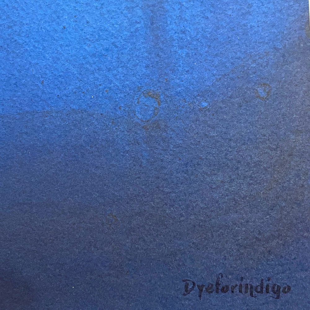 イデー IDEE 「DYEFORINDIGO OCEAN1」 オフセット ポスター ヨハン・オーベリー Fine Little Day 額装品 ◎