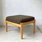 ゲタマ GETAMA GE290 ソファ オットマン スツール ottoman stool オーク材 ハンス・J・ウェグナー デンマーク 北欧ビンテージ ★