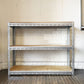 リオン LYON アングルシェルフ SLOTTED ANGLE SHELF 3段 オープンシェルフ W122cm セミオーダーサイズ インダストリアル 工業系 P.F.S.取扱 ◎
