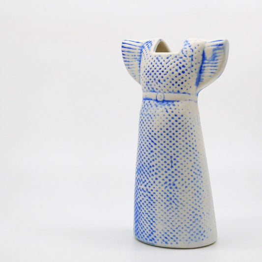 グスタフスベリ Gustavsberg ワードローブ ベースドレス Wardrobe Vases Dress リサラーソン Lisa Larson フラワーベース 花瓶 オブジェ 置物 スウェーデン 北欧雑貨 廃番色 ●