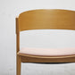 ムート muuto カバーサイドチェア Cover Side Chair ダイニングチェア スタッキング オーク材 布座 クヴァドラ生地 トーマス・ベンゼン ピンク B ●