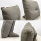 リラックスフォーム RELAX FORM アルフレード ALFREDO ソファ 背クッション ロータイプ 置き型 レザーテックス H42cm 関家具 展示美品〓