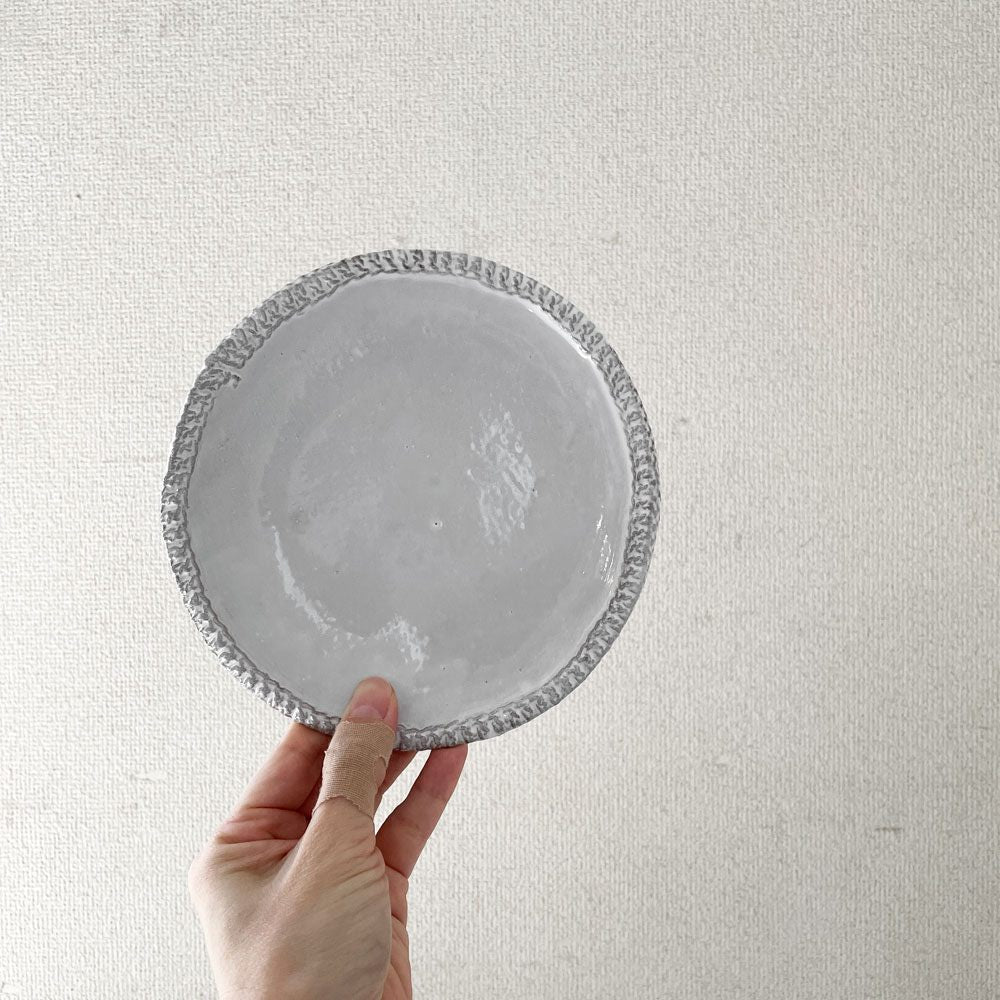 アスティエ・ド・ヴィラット ASTIER de VILLATTE オレリー Aurelie デザートプレート 17.5cm オレリー・マティゴ Aurelie Mathigot フランス 定価￥17,050- ◎