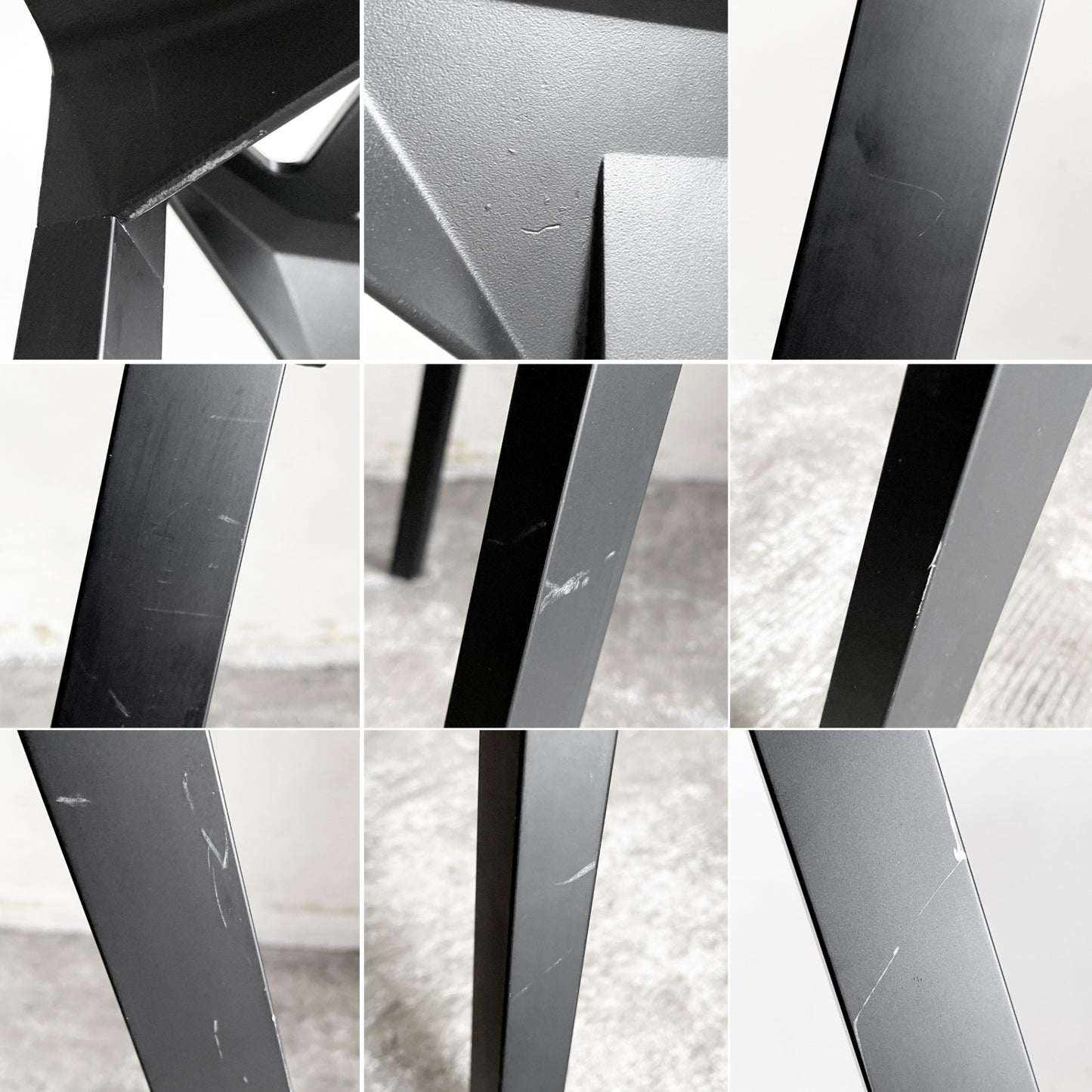 マジス MAGIS スツールワン STOOL_ONE カウンターチェア スタッキングチェア ブラック 77cm コンスタンチン・グルチッチ イタリア B ■