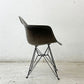 ハーマンミラー Herman Miller 2ndビンテージ アームシェルチェア FRP製 1stタイプ エッフェルベース シールブラウン C&R イームズ ミッドセンチュリー ●