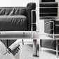 カッシーナ Cassina LC3 ソファ 1シーター 本革 ブラック ル・コルビュジェ ピエール・ジャンヌレ シャルロット・ペリアン デザイン ●